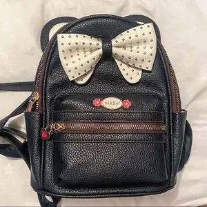 NIKKY Mouse Backpack- Navy Nicole Lee | Bags | Nikky Mouse Backpack Navy | Poshmark main image 2